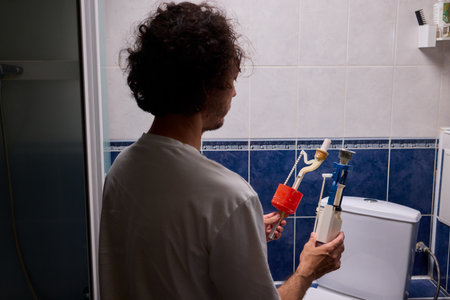 Effective Toilet Tank Maintenance and Repair Strategies for Homeowners and Renters Alikeの写真素材