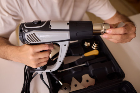 This versatile heat gun is ideal for various DIY projects, home repairs, and renovations