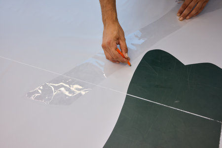 Measuring and accurately cutting paper for various creative craft projects effectively
