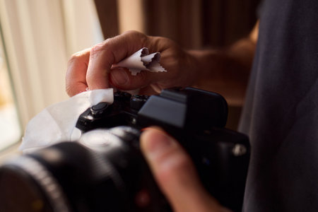 A Comprehensive Guide to Effective Camera Cleaning Techniques for Photography Enthusiastsの写真素材