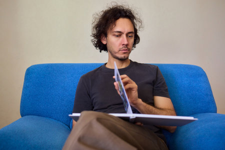 A creatively designed book with engaging illustrations highlights its aesthetic appealの写真素材