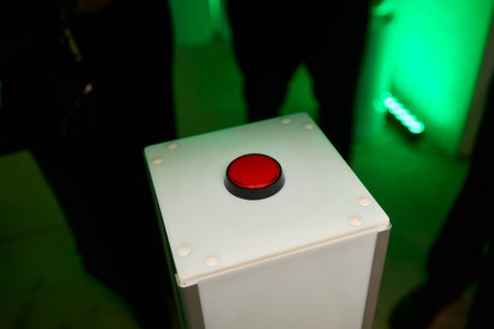 The Exciting Quiz Show Contestants Are All Set and Ready to Play for an Amazing Experienceの写真素材