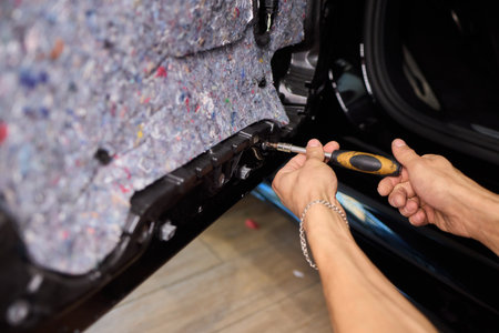 Step-by-step Car Door Sound Deadening Panel Installation Process for Your Vehicle