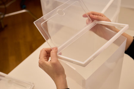 Creative Home Organization Using Environmentally Friendly Storage Devices, Meticulous DIY Approach to Declutter and Improve Household Storage with Eco Conscious Solutionsの写真素材