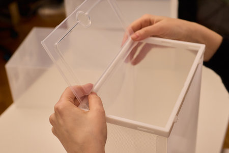 Creative Home Organization Using Environmentally Friendly Storage Devices, Meticulous DIY Approach to Declutter and Improve Household Storage with Eco Conscious Solutionsの写真素材