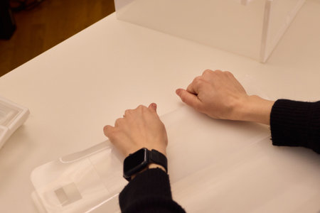 Creative Home Organization Using Environmentally Friendly Storage Devices, Meticulous DIY Approach to Declutter and Improve Household Storage with Eco Conscious Solutionsの写真素材