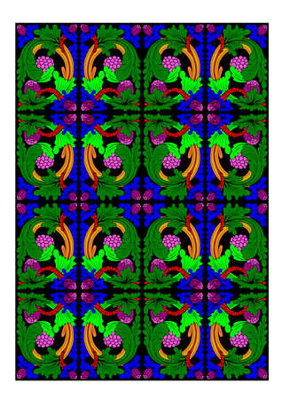 Floral ethnic ornament 2の写真素材