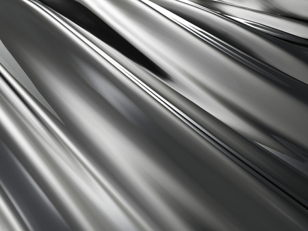 Elegant Black Alluminium Metallic Background. 3d Render Illustration