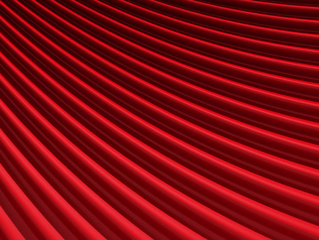 Abstract Red Elegance Cloth Background. 3d Render Illustrationの写真素材