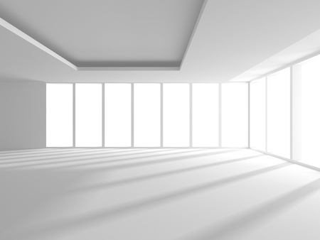 Abstract Architecture Modern Design Background. 3d Render illustrationの写真素材
