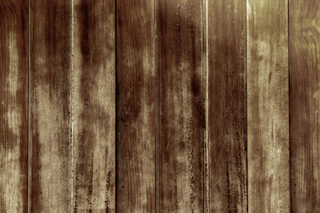 Dark Weathered Vintage Wooden Planks Background. Grunge Effectの写真素材