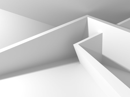 Abstract Architecture Modern Design Background. 3d Render illustrationの写真素材