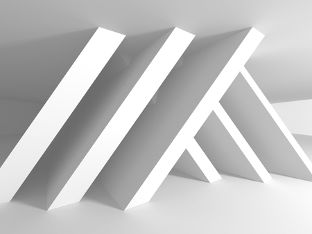 Abstract Architecture Modern Design Background. 3d Render illustrationの写真素材