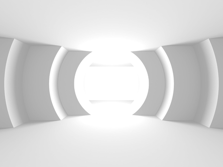 Abstract Architecture Modern Design Background. 3d Render illustrationの写真素材