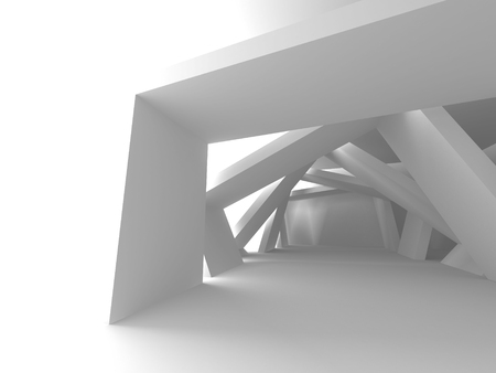 Abstract Architecture Modern Design Background. 3d Render illustrationの写真素材