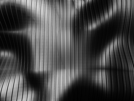 Abstract dark silver stripe industrial background. 3d render illustrationの写真素材