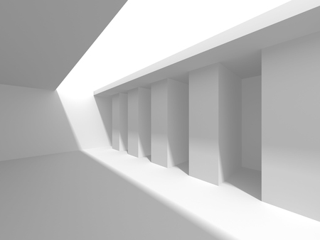 Abstract Architecture Modern Design Background. 3d Render illustrationの写真素材