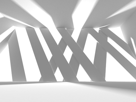 Abstract Architecture Modern Design Background. 3d Render illustrationの写真素材