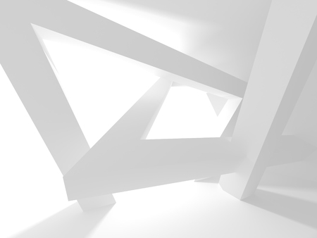 Abstract Architecture Modern Design Background. 3d Render illustrationの写真素材