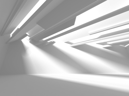 Abstract Architecture Modern Design Background. 3d Render illustrationの写真素材