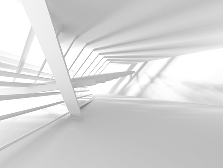 Abstract Architecture Modern Design Background. 3d Render illustrationの写真素材