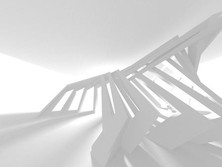 Abstract Architecture Modern Design Background. 3d Render illustrationの写真素材
