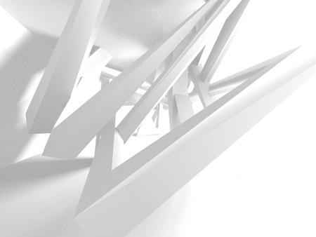 Abstract Architecture Modern Design Background. 3d Render illustrationの写真素材