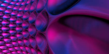 Colorful glossy design dots background. 3d render illustration