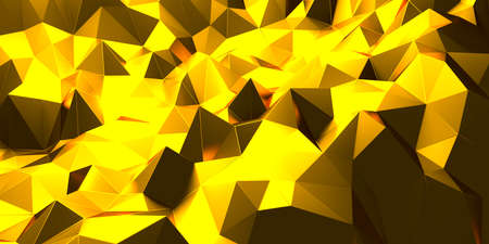 Luxury Golden Shiny Abstract Background. 3d render