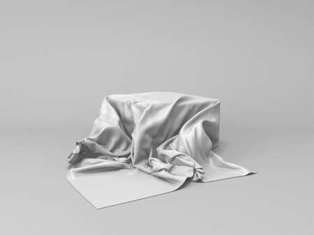 Abstract scene podium mockup. Award ceremony concept. 3d renderの写真素材