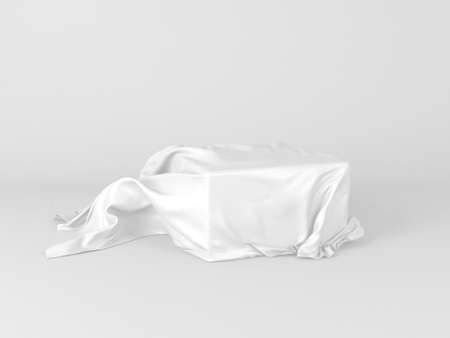 Abstract scene podium mockup. Award ceremony concept. 3d renderの写真素材