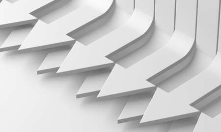 Arrows abstract marketing empty background. business concept wallpaper. 3d rendering