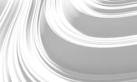 Abstract stripes waves pattern background. 3d renderingの写真素材