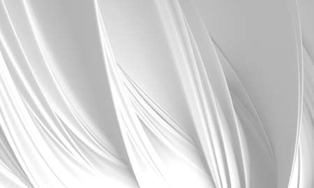 Abstract stripes waves pattern background. 3d renderingの写真素材
