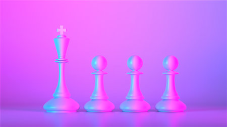 Design mock up background for Valentines day. 3D renderingの写真素材