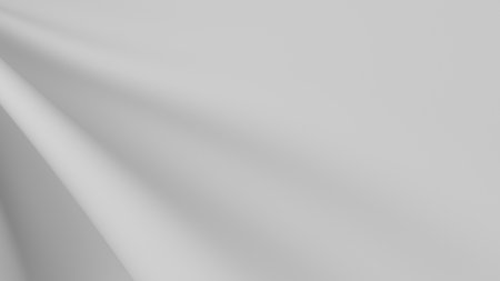 Smooth elegant white silk background. 3d renderingの写真素材