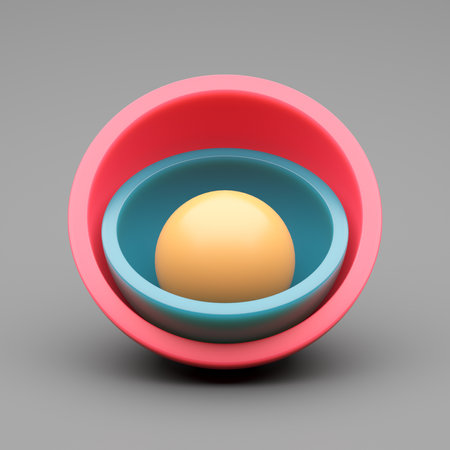 Balance and leadership modern concept. mindful zen. 3d renderingの写真素材