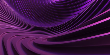 Color waves abstract background texture. Fluid flow abstract holographic wallpaper. 3d renderingの写真素材