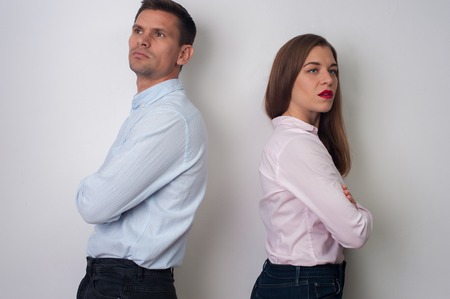 Portrait of man and woman