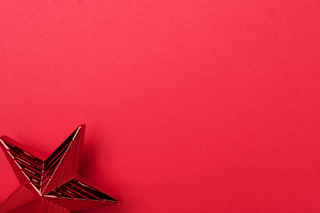 Merry Christmas and New Year decoration setの写真素材