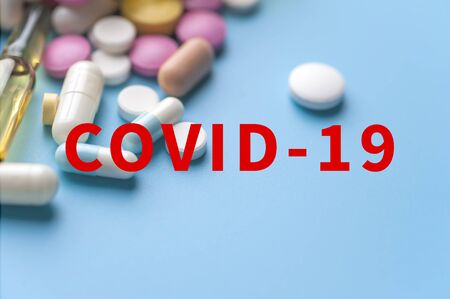 Covid-19 Virus Pandemic Conceptの写真素材