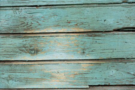 Close-up light blue wooden boards planks. Background imageの写真素材