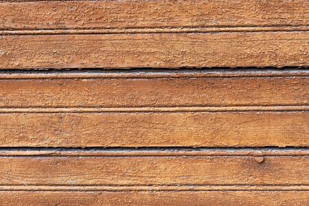 Close-up brown wooden boards planks. Background imageの写真素材