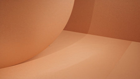 Abstract background of empty room. 3d rendering, 3d illustration.の素材