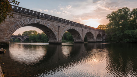 Pont de l'Aigues-Mortes, Franceの素材