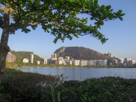 Sugarloaf Mountain in Rio de Janeiro, Brazilの写真素材