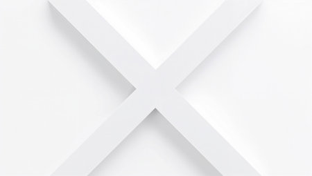 Abstract white background with cross pattern. 3d rendering, 3d illustration.の素材