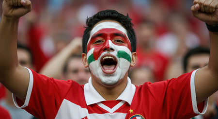 Polish Football League game Legia Warszawa - Rakow Czestochowa, Fansの素材