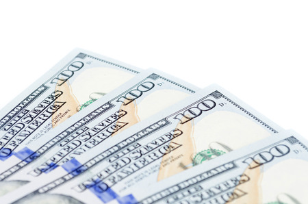 One hundred dollars banknotes