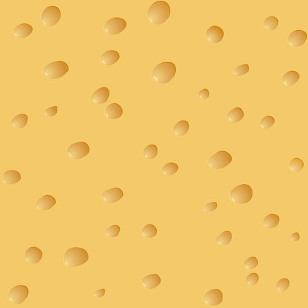 seamless background of cheese with holes.のイラスト素材